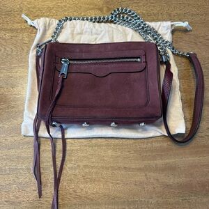 Rebecca Minkoff Dark Red Crossbody Bag